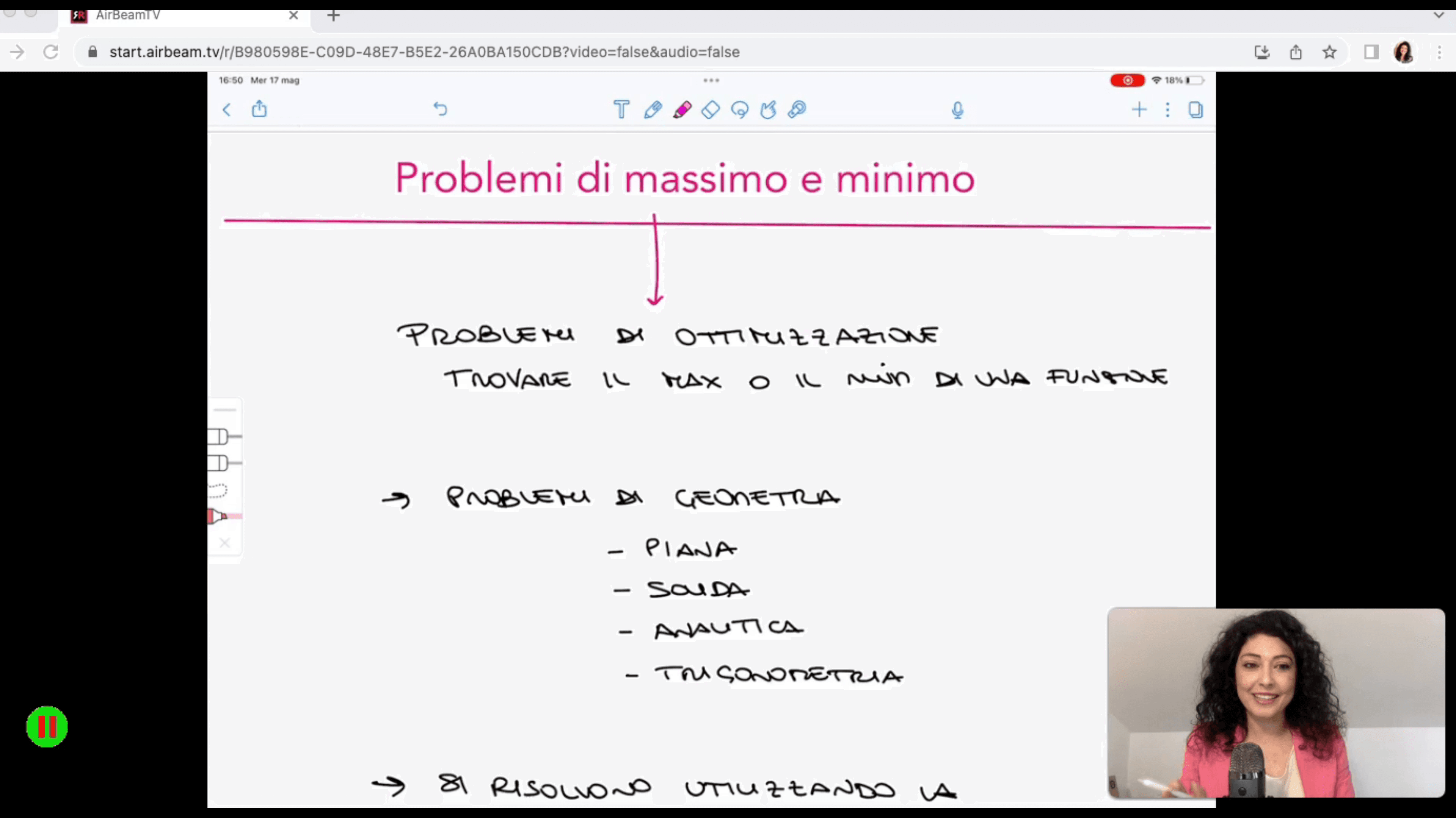 Problemi di massimo e minimo *