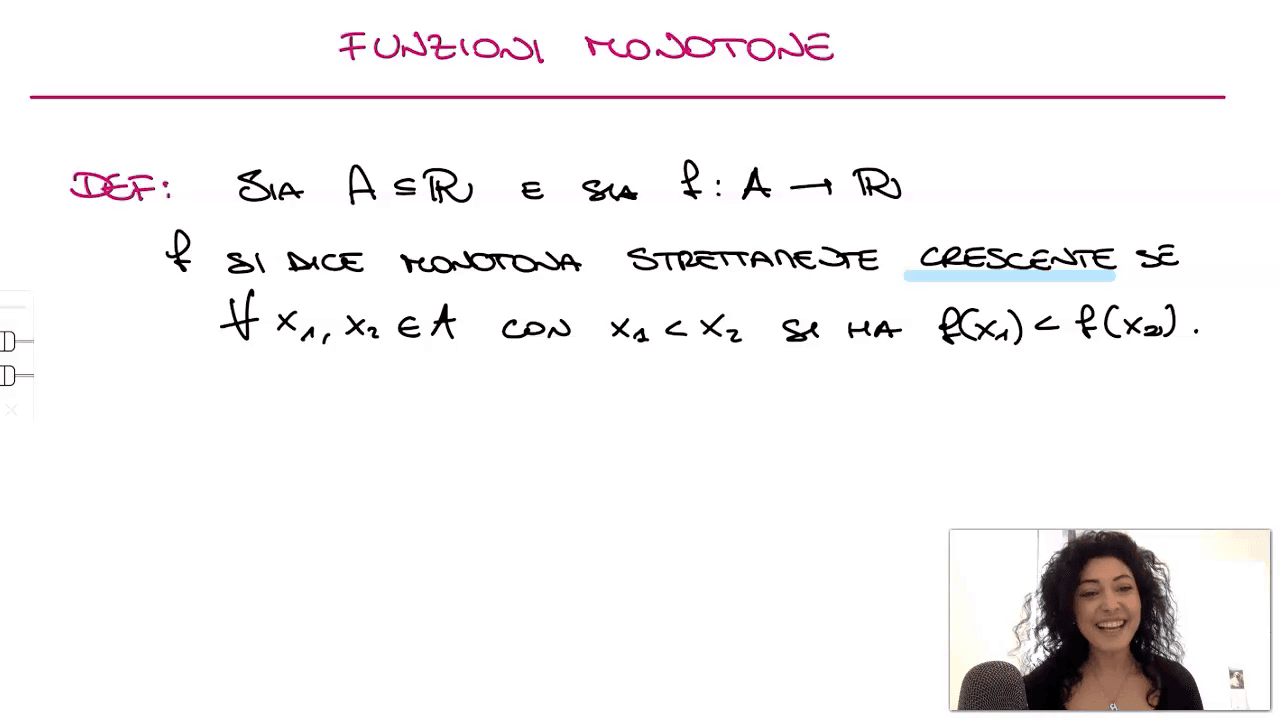 Funzioni monotone