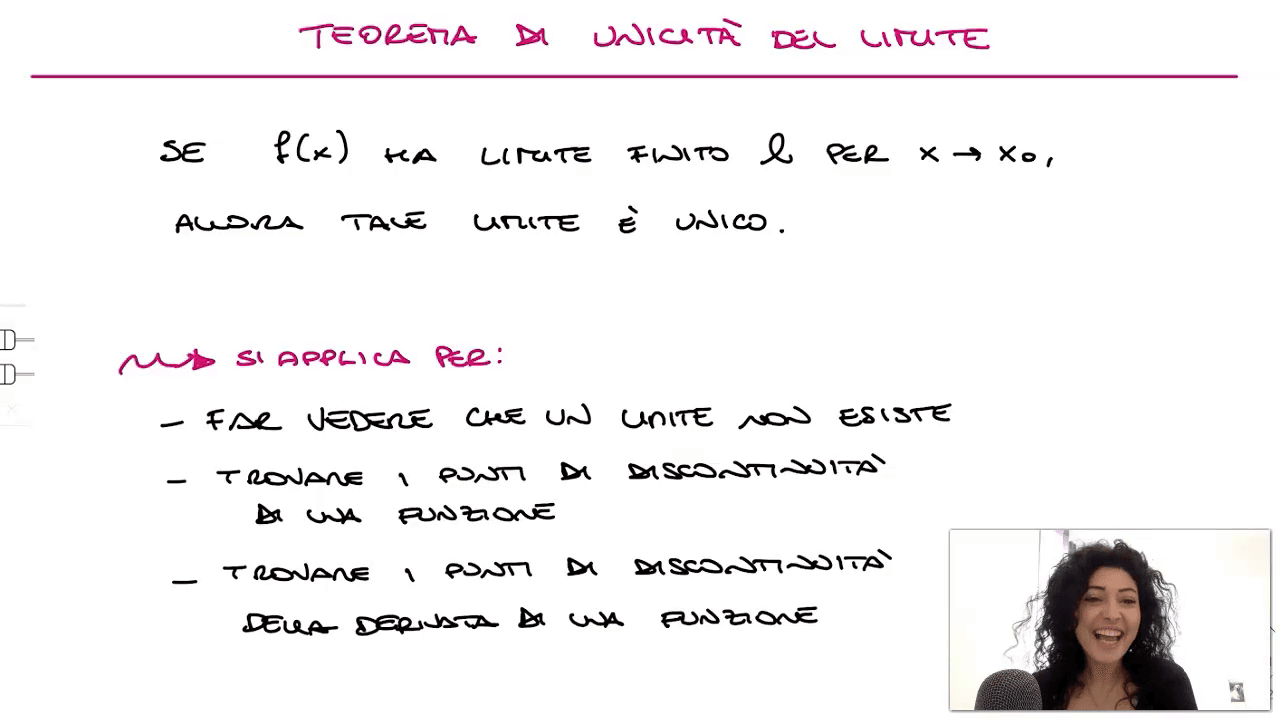Teorema di unicità del limite