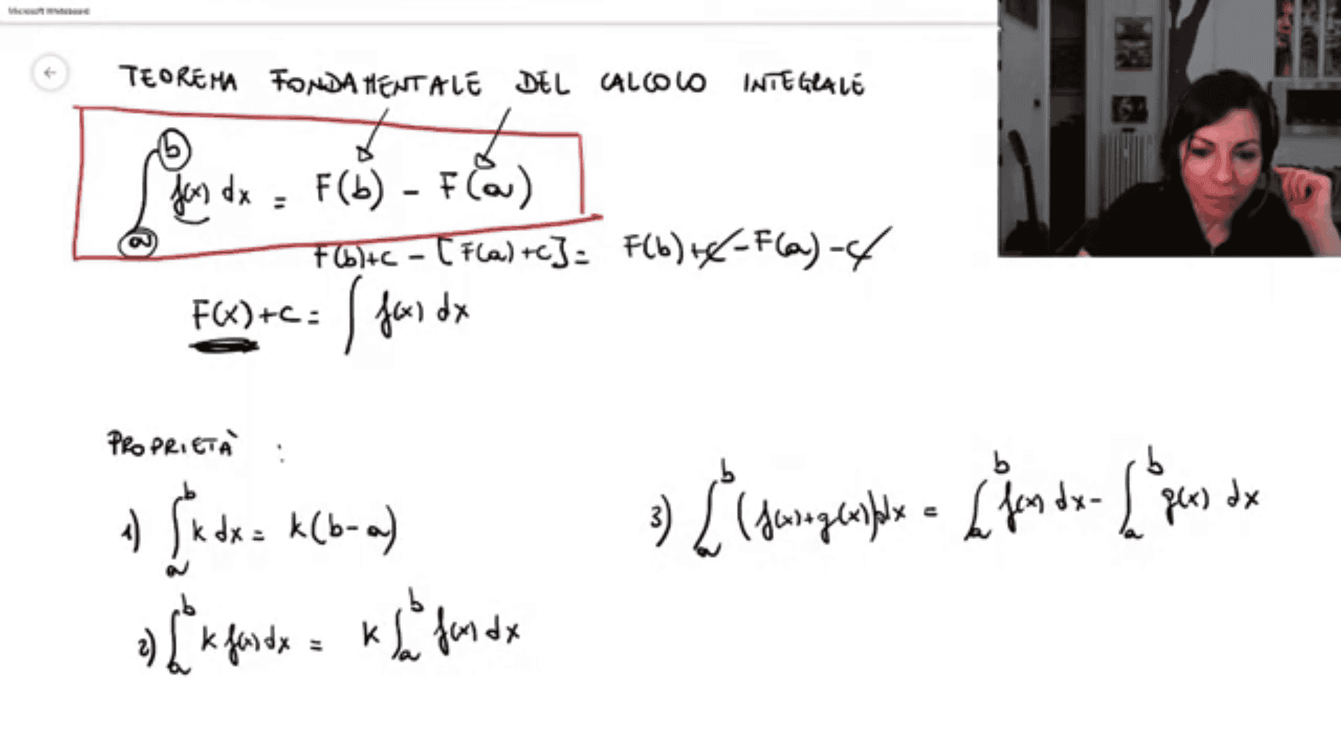 Secondo teorema fondamentale del calcolo integrale